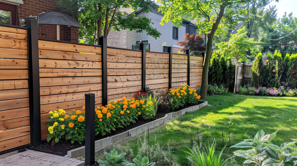 modern fence